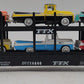Menards 279-3912 O TXX Auto Carrier w/ Six Cars #4646 VG
