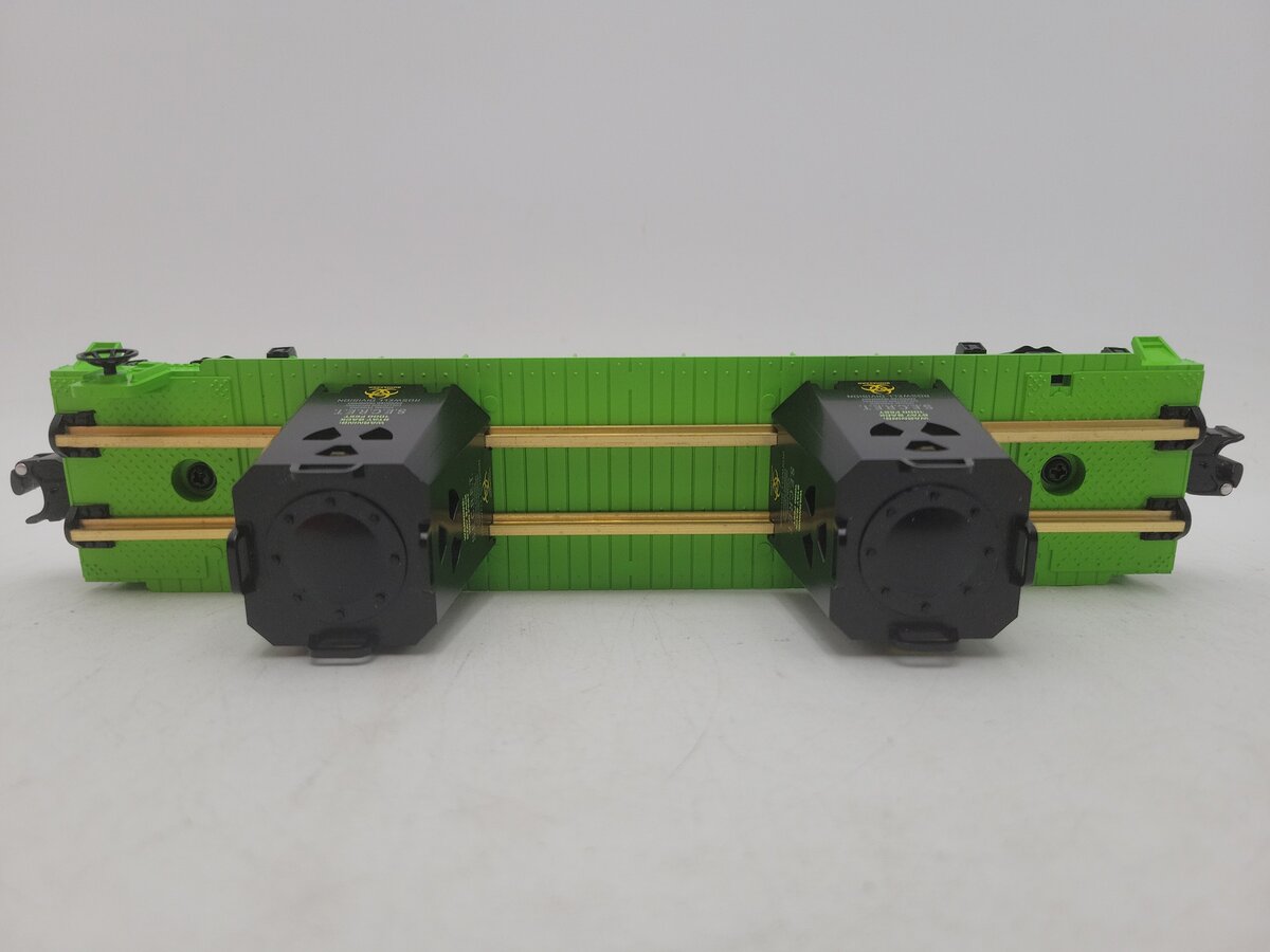 Lionel 2028320 O Gauge Area 51 Alien Radioactive Flatcar EX/Box