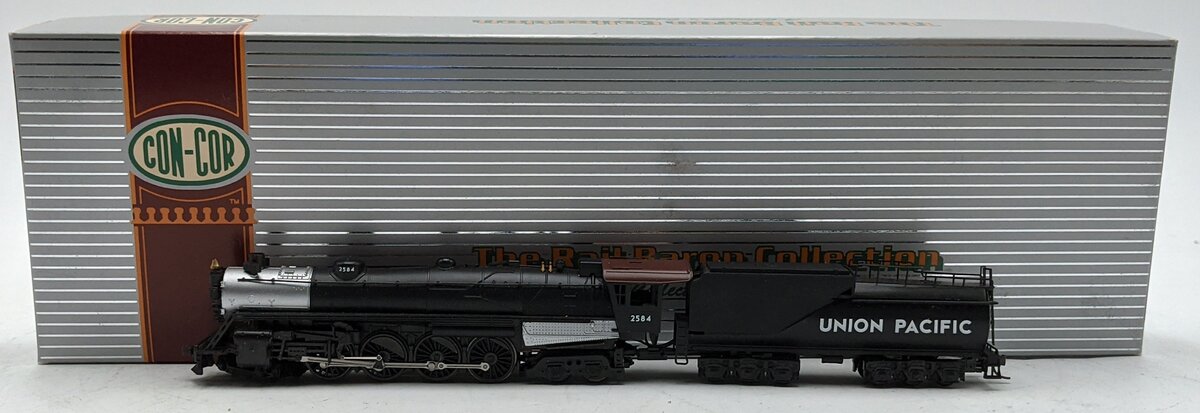 Con-Cor 3820 N Scale Union Pacific S-2 4-8-4 Steam Locomotive & Tender #2584 LN/Box