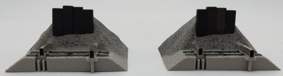 Lionel 6-12059 O Scale Fast Track Earthen Bumpers LN/Box