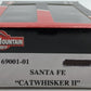 InterMountain 69001 N Scale Santa Fe "Cat Whiskers II" AB Diesel Locomotive Set LN/Box