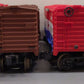 Lionel O Gauge Assorted Freight Cars: #9708, #9711, #9771, #9266 [4] LN/Box