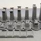 MTH 40-1135 O RealTrax Graduated Trestle System (Pack of 23) EX