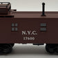 Lionel 6-17600 O Gauge New York Central Woodside Illuminated Caboose #17600 EX/Box