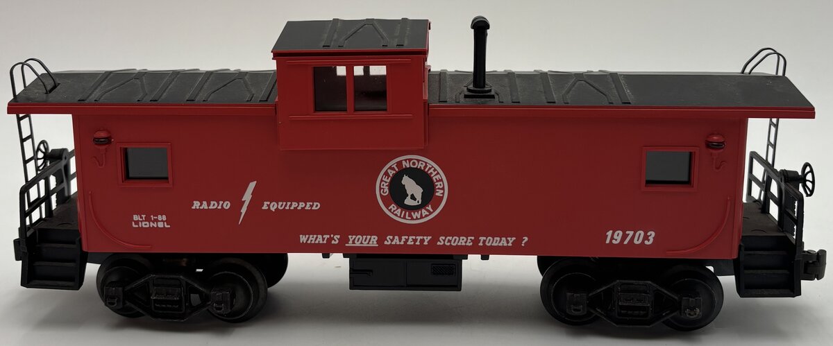 Lionel 6-19703 O Gauge Great Northern Extended Vision Caboose #19703 EX/Box