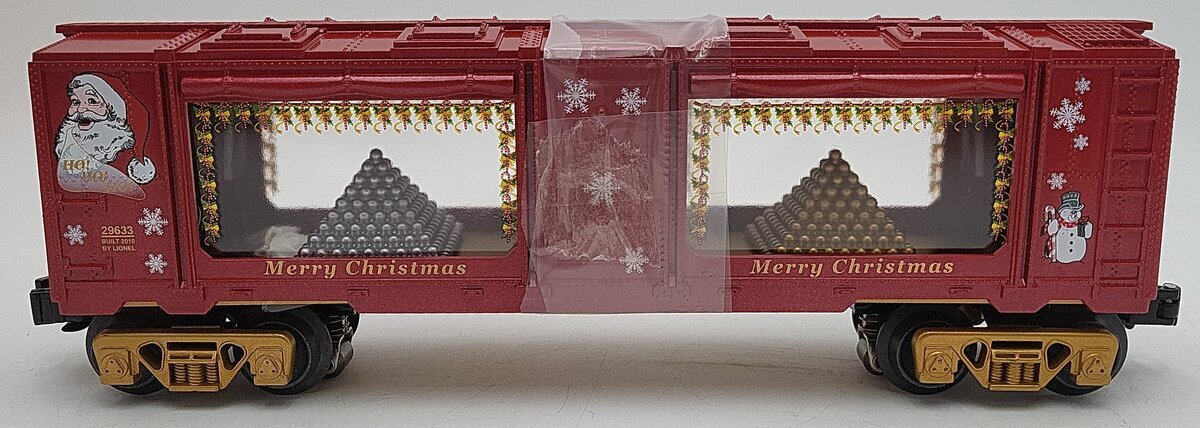 Lionel 6-29633 O Gauge Operating Christmas Lighted Ornament Mint Car EX/Box