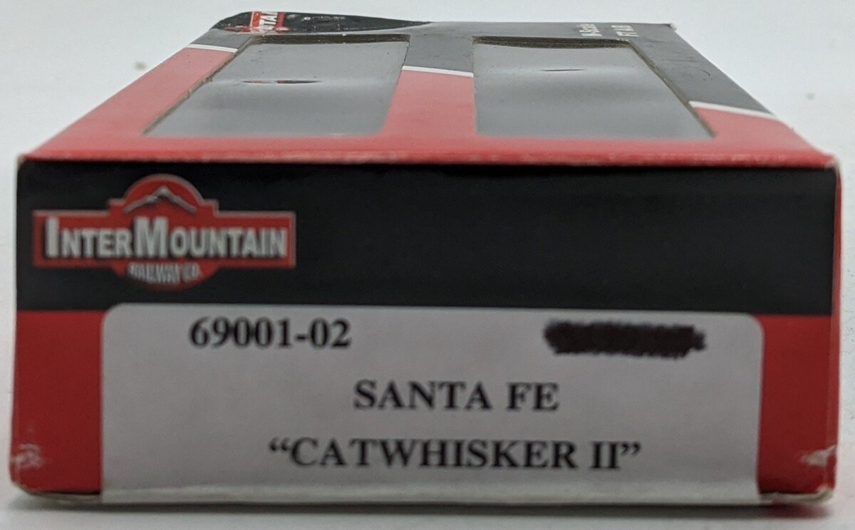 InterMountain 69001-02 N Scale Santa Fe Catwhisker II AB Diesel Locomotive #100 EX/Box