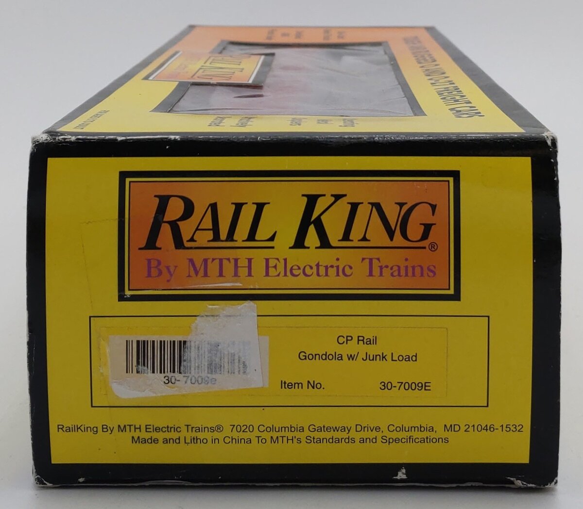 MTH 30-7009E CP Rail Gondola Car LN/Box