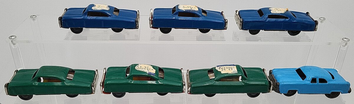 Marx & Other Vintage Tinplate Sedans [7] EX