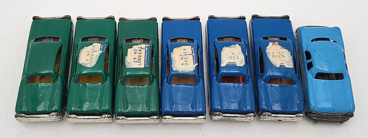 Marx & Other Vintage Tinplate Sedans [7] EX