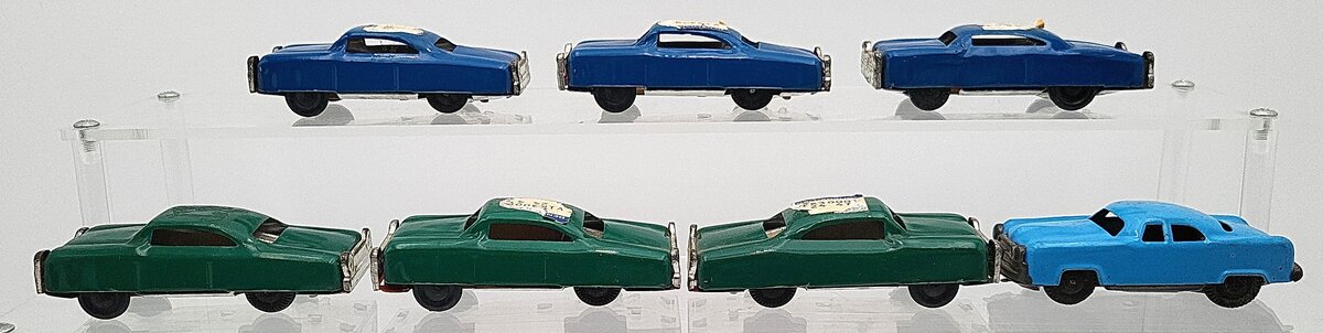 Marx & Other Vintage Tinplate Sedans [7] EX