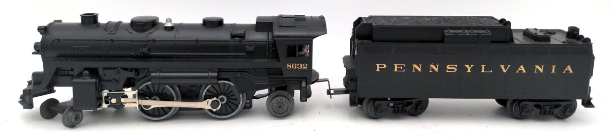 Lionel 6-18632 O Gauge Pennsylvania 4-4-2 Steam Locomotive & Tender #8632 EX