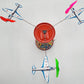 Schopper Nr. 5100 Airport Traffic Control Tower Carousel EX/Box