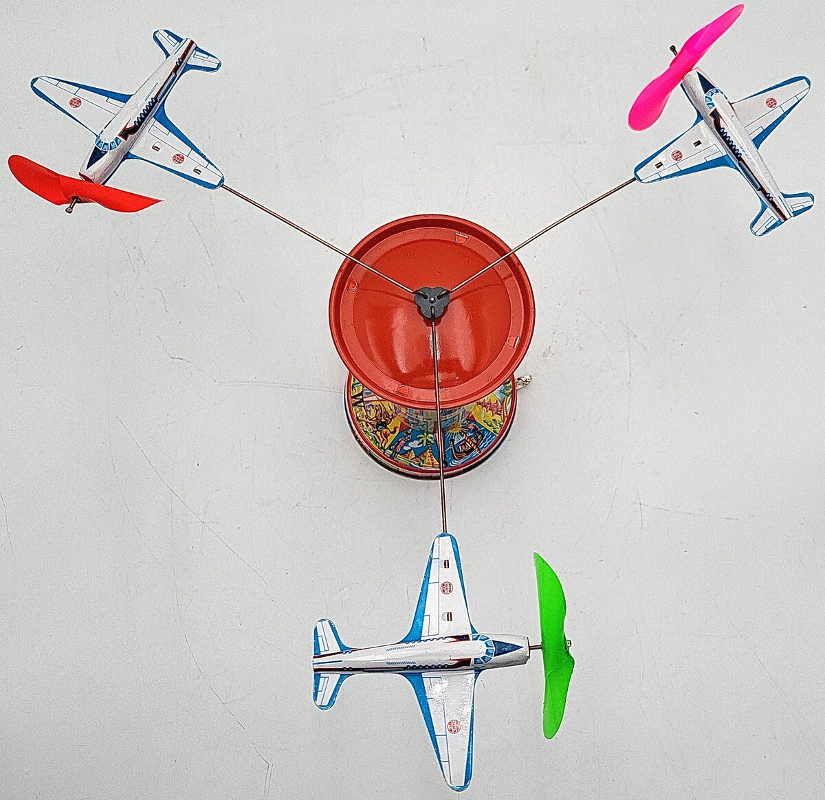 Schopper Nr. 5100 Airport Traffic Control Tower Carousel EX/Box