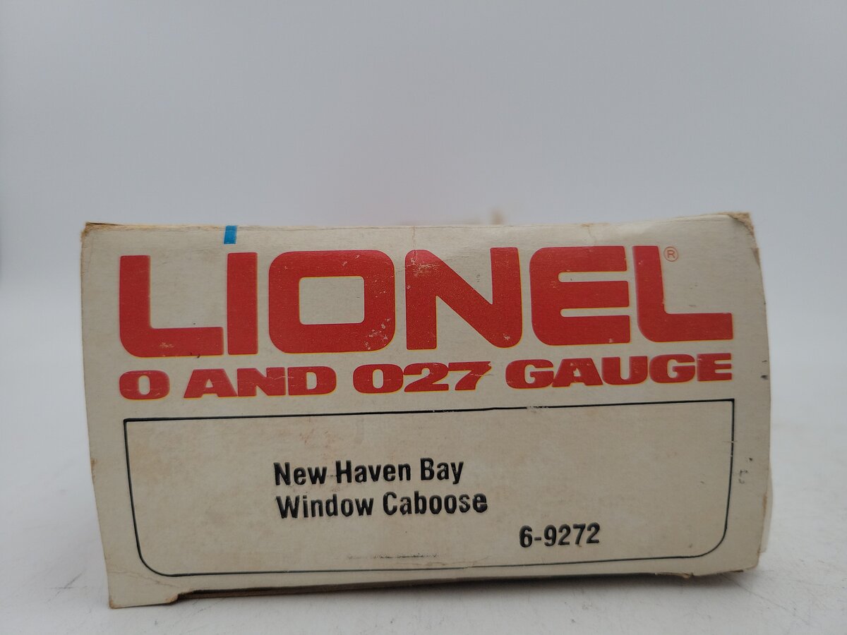 Lionel 6-9272 O Gauge New Haven Bay Window Lighted Caboose VG/Box