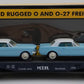 MTH 30-7613 O Gauge Auto Transport Flatcar with Two ThunderBirds LN/Box