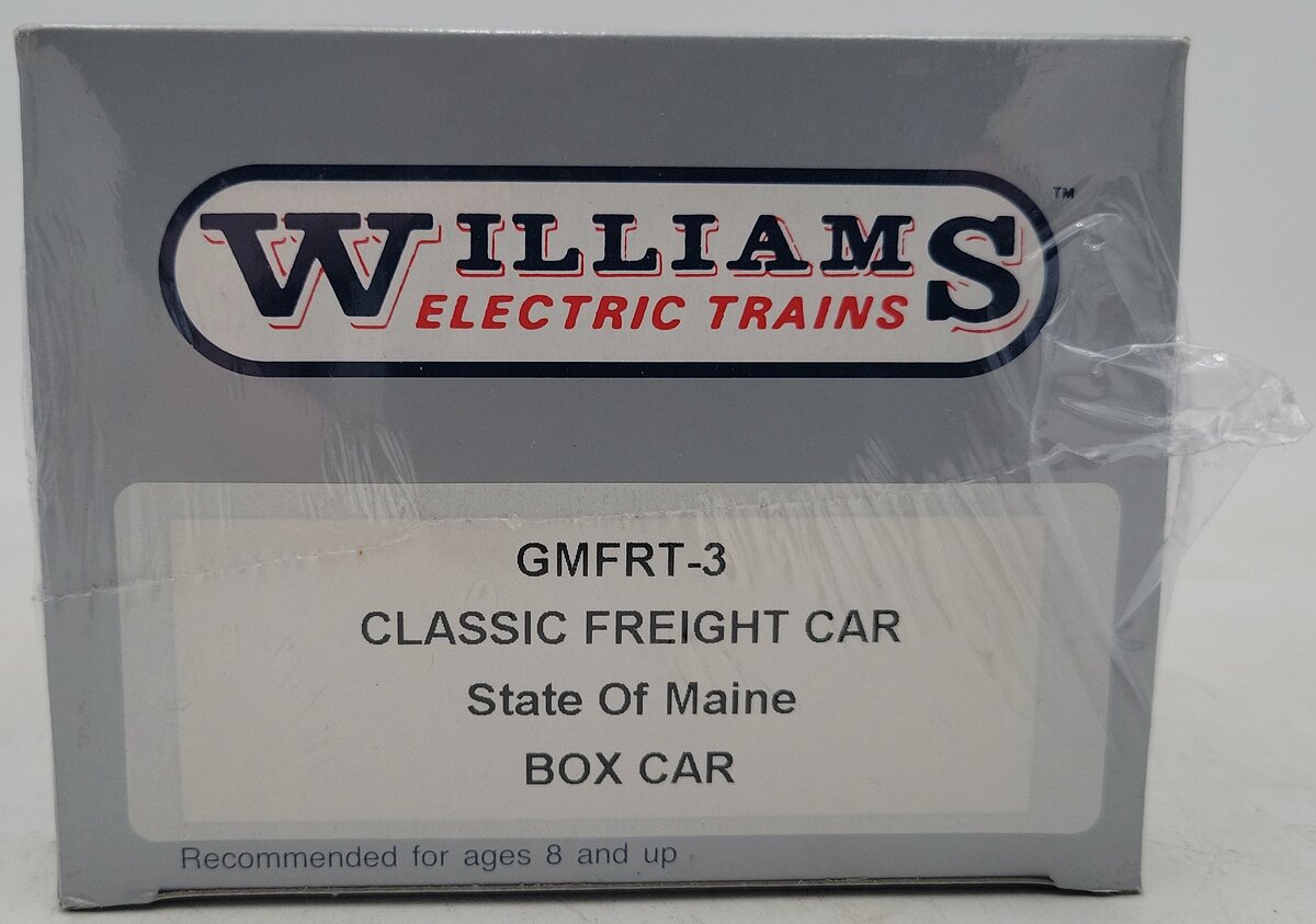 Williams GMFRT-3 B.A.R State of Maine Boxcar MT/Box