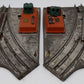 American Flyer 4488 Vintage Standard Gauge Turnout Track Sections (Pair of 2)