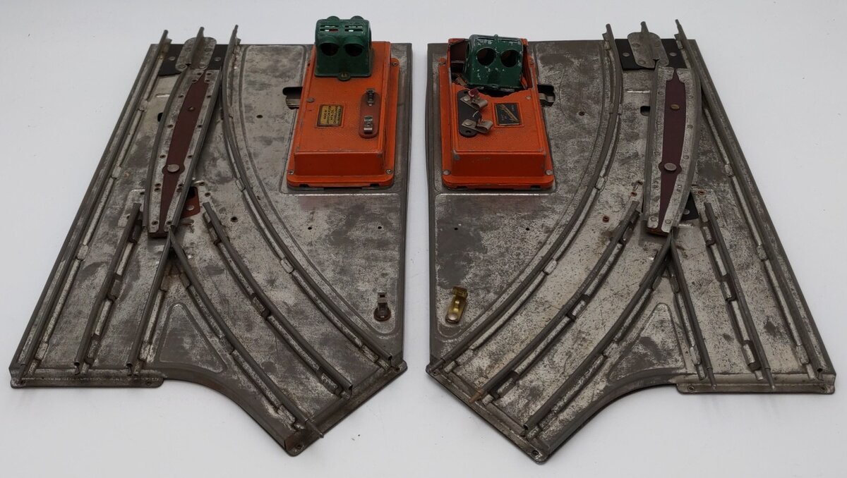 American Flyer 4488 Vintage Standard Gauge Turnout Track Sections (Pair of 2)