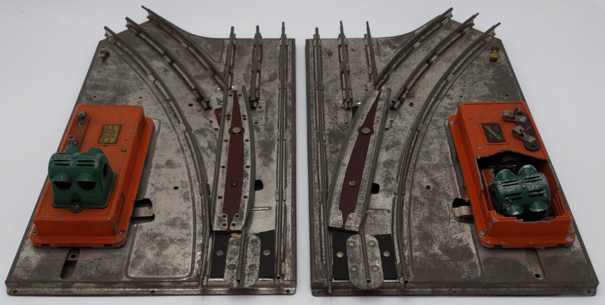 American Flyer 4488 Vintage Standard Gauge Turnout Track Sections (Pair of 2)