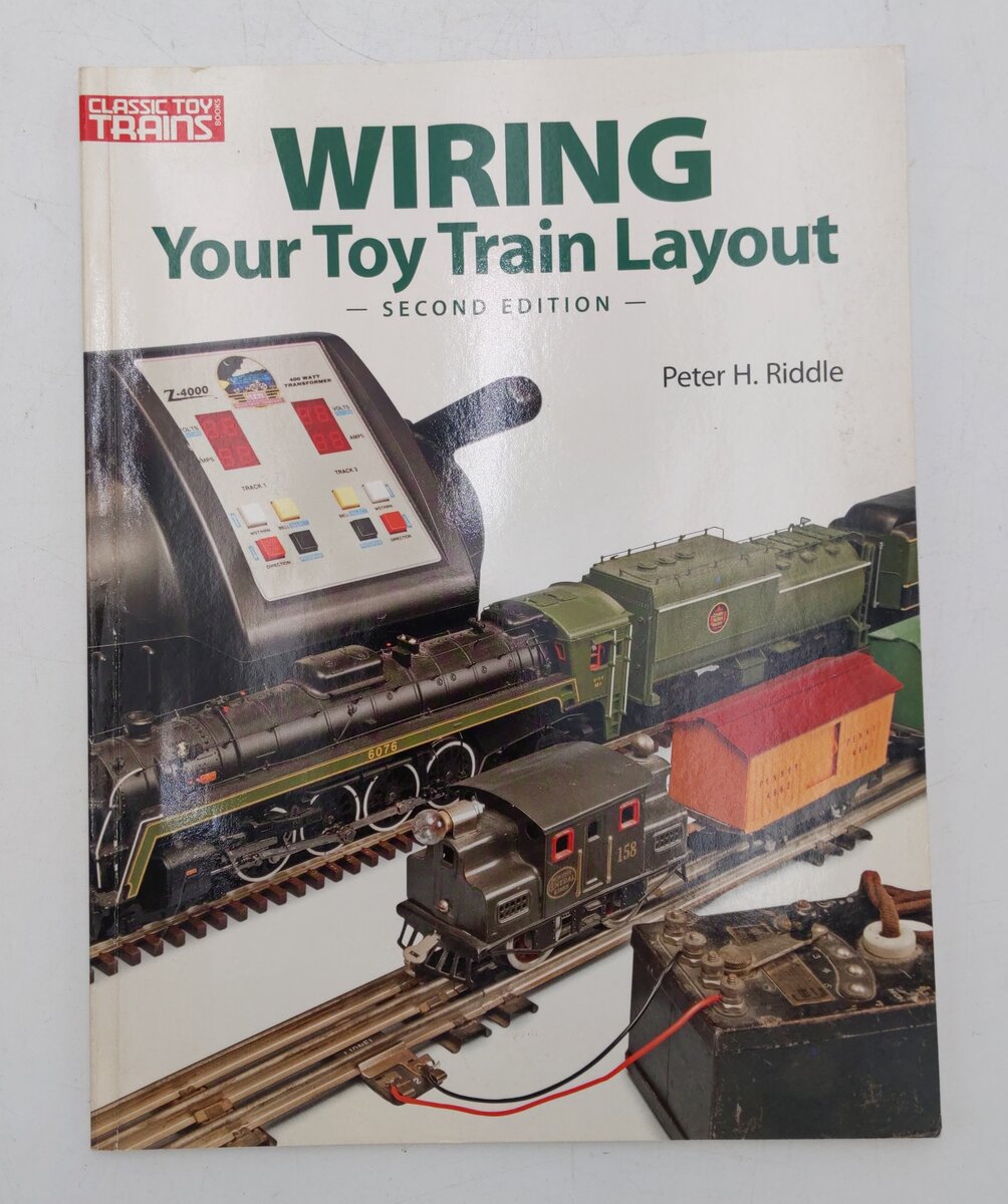 Wiring Your Toy Train Layout 2nd Edition Paperback Book By Peter H. Riddle VG
