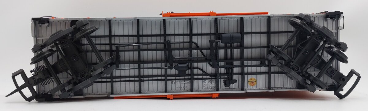 LGB 40918 G Scale D&RGW Steel Boxcar w/Metal Wheels EX/Box