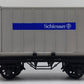 LGB 4003 G Scale Flatcar w/Schiesser Container EX/Box