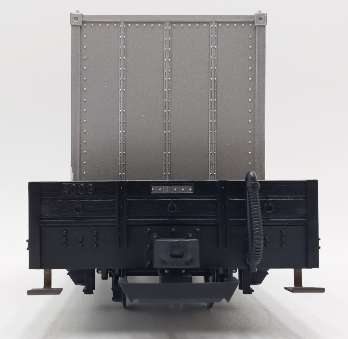 LGB 4003 G Scale Flatcar w/Schiesser Container EX/Box