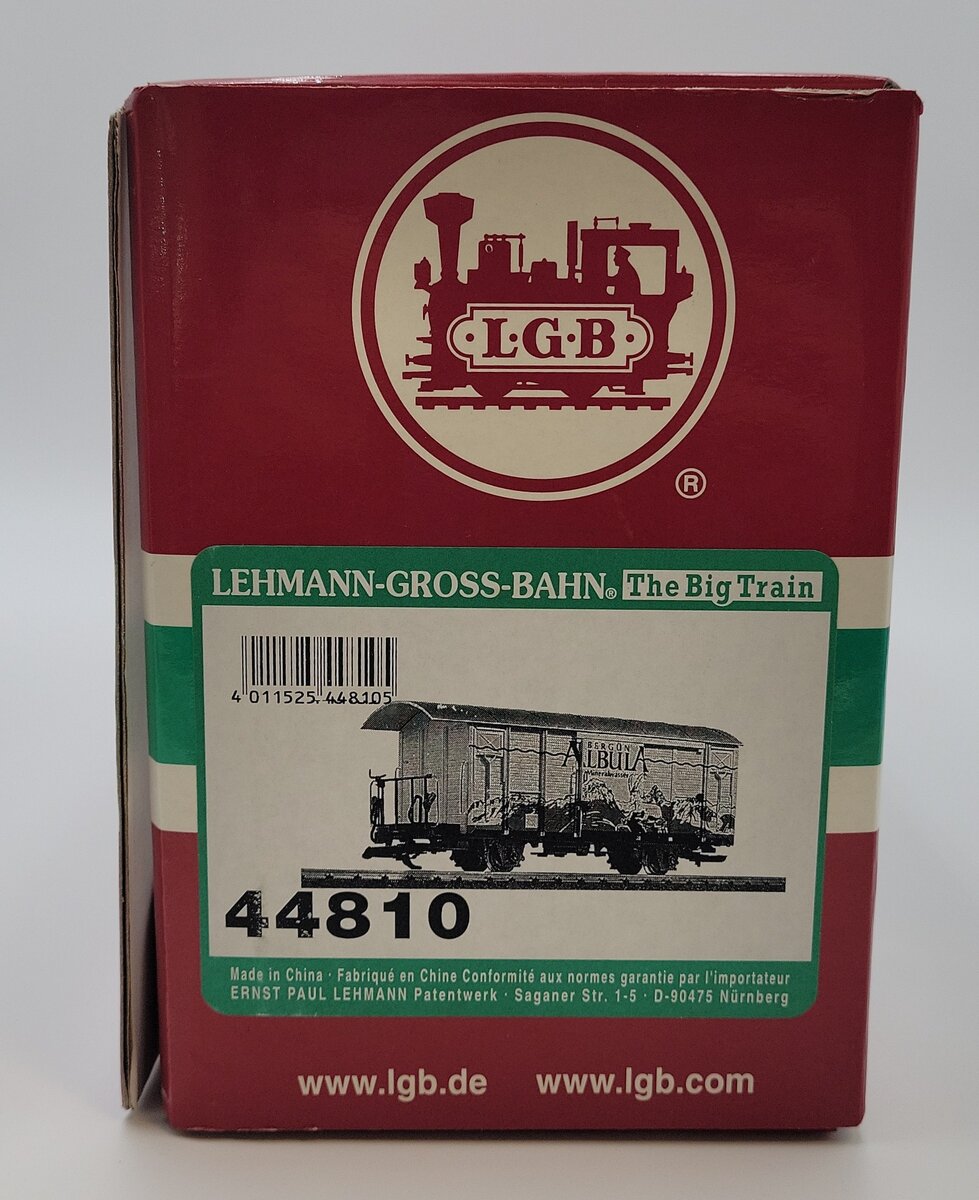 LGB 44810 G Scale RhB ALBULA Car LN/Box