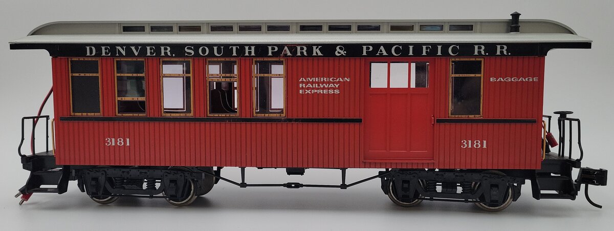 LGB 3181 G Denver, South Park & Pacific Passenger Car #3181 EX/Box