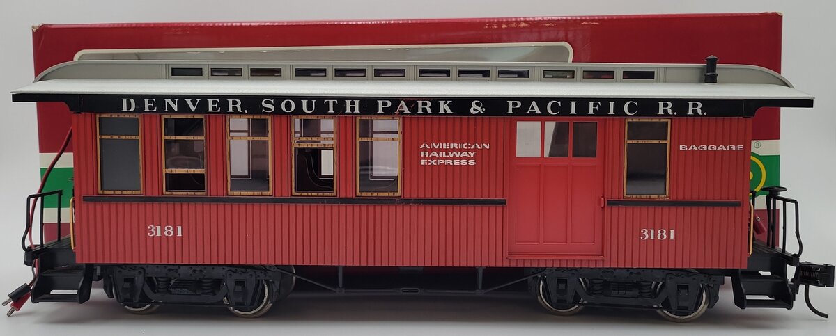 LGB 3181 G Denver, South Park & Pacific Passenger Car #3181 EX/Box