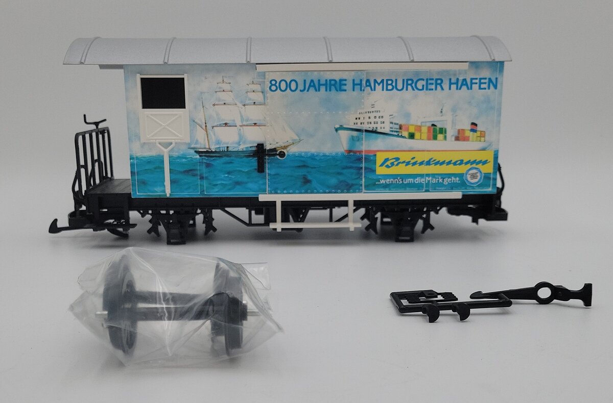 LGB 4028 G Scale Jahre Hamburger Hafen Boxcar #800 NIB