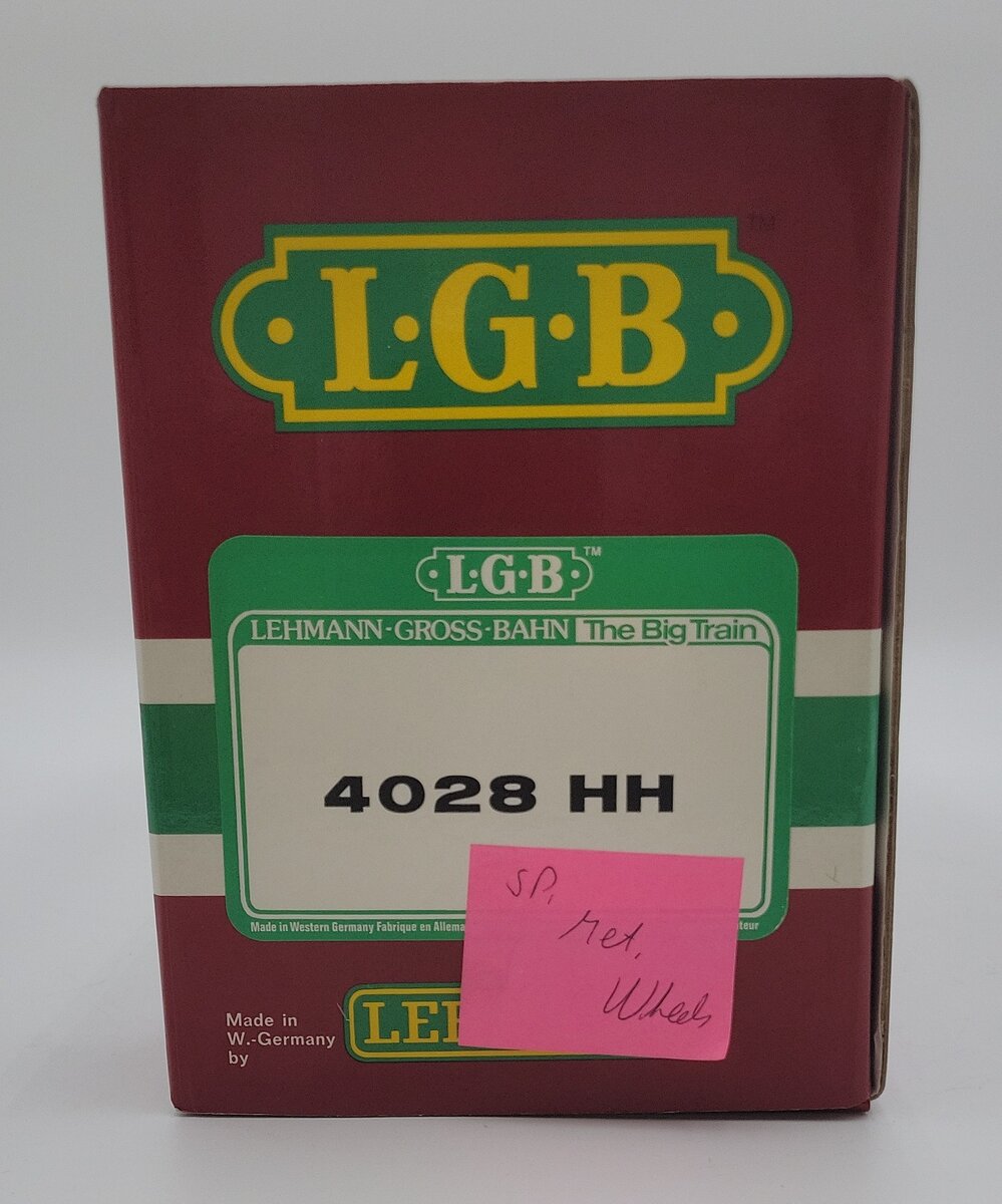 LGB 4028 G Scale Jahre Hamburger Hafen Boxcar #800 NIB