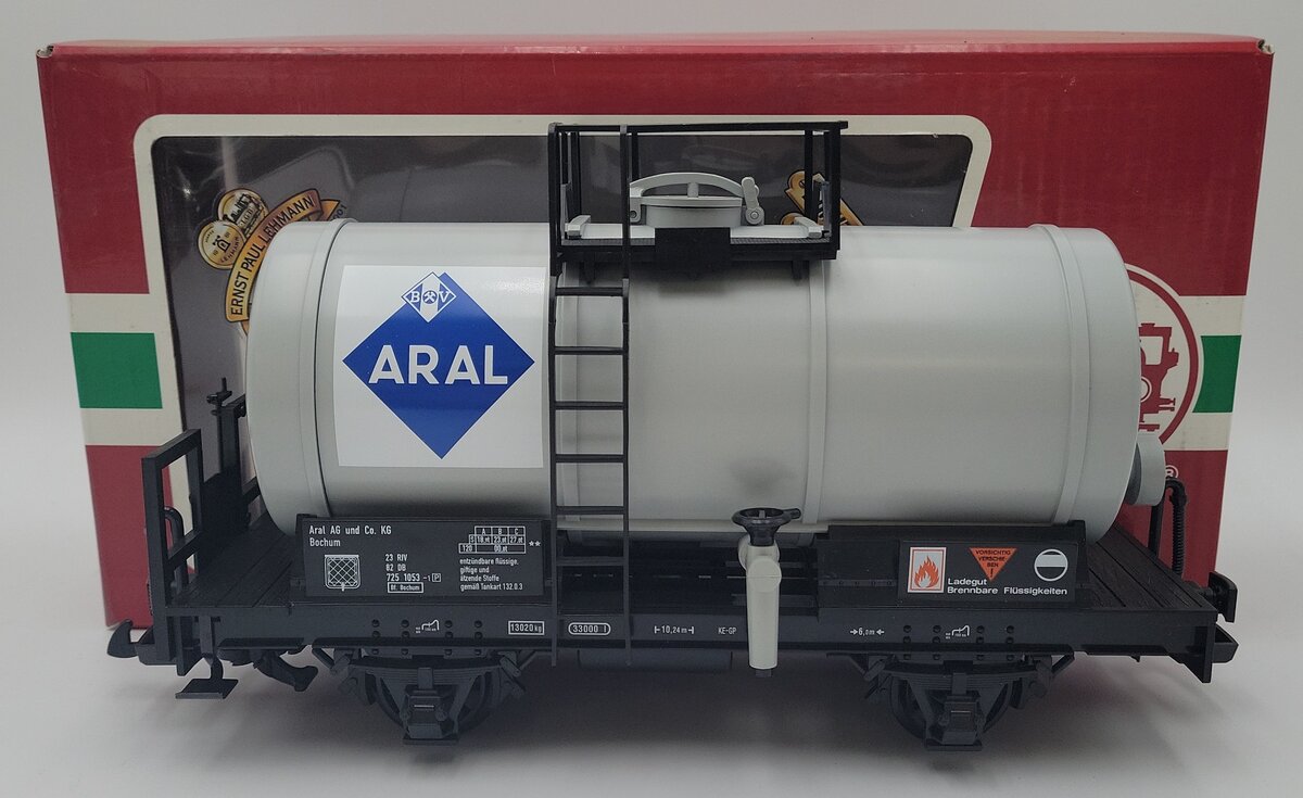 LGB 46405 Limited Edition ARAL Tank Car EX/Box