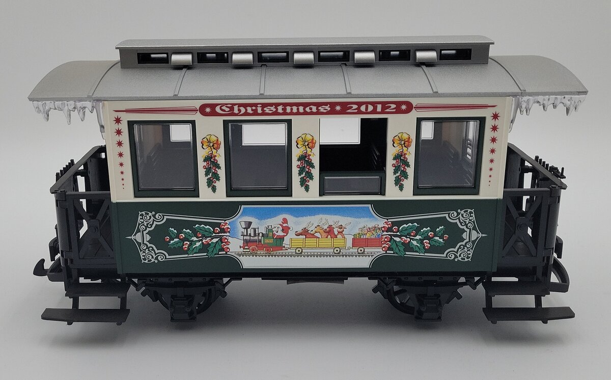 LGB 35074 G Scale 2012 Christmas Car LN/Box