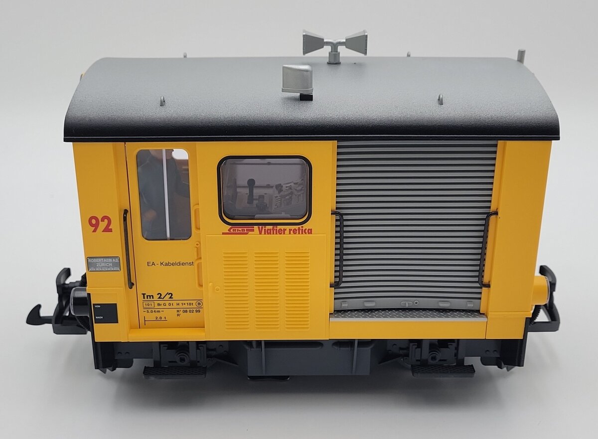 LGB 27410 G Scale RhB Tractor Locomotive #92 LN/Box
