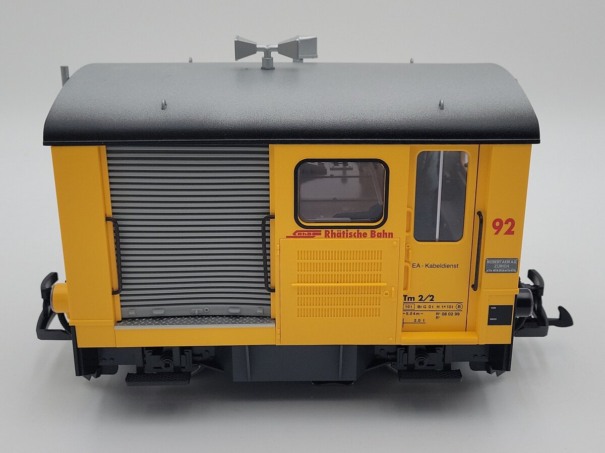 LGB 27410 G Scale RhB Tractor Locomotive #92 LN/Box