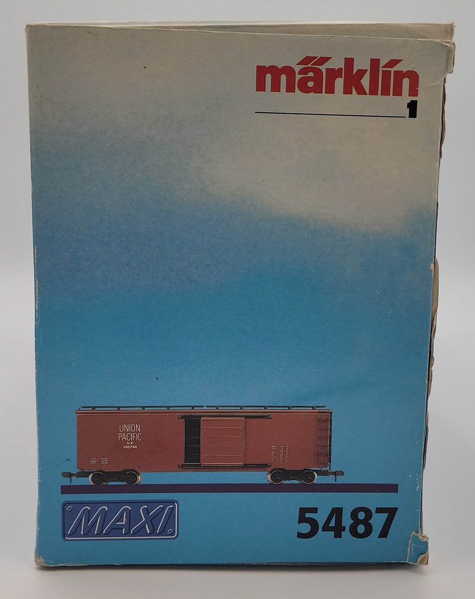 Marklin 5487 G Scale Union Pacific Boxcar EX/Box