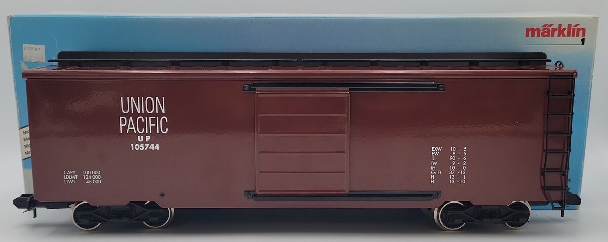Marklin 5487 G Scale Union Pacific Boxcar EX/Box