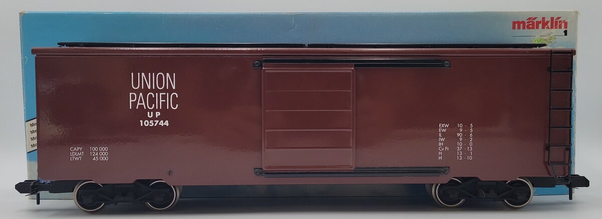 Marklin 5487 G Scale Union Pacific Boxcar EX/Box