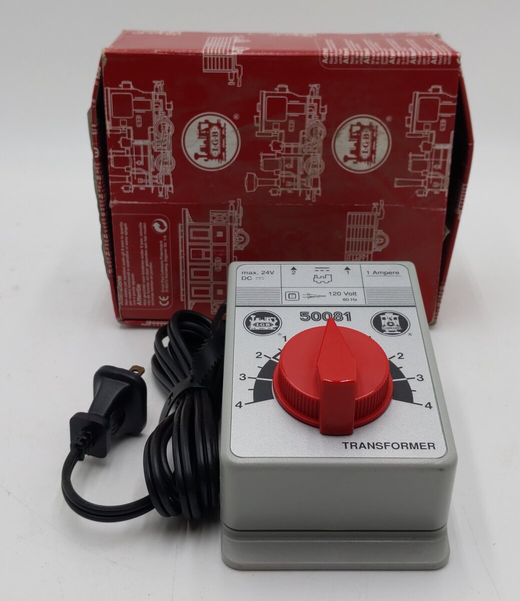 LGB 50081 G 120V Toy Transformer EX/Box