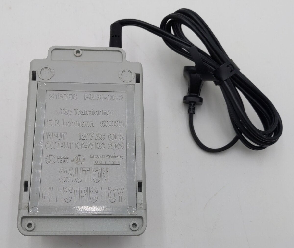 LGB 50081 G 120V Toy Transformer EX/Box