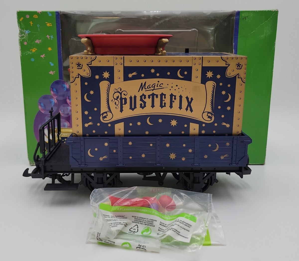LGB 94605 Operating Pustefix Bubble Blowing Car EX/Box