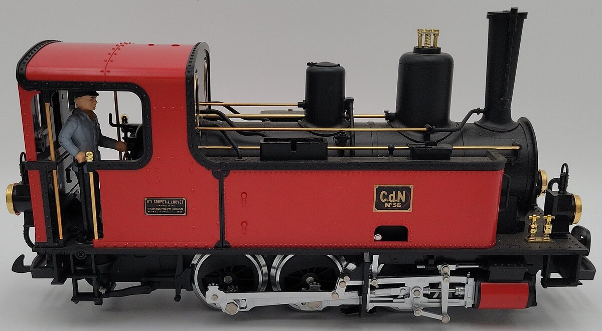 LGB 20790 G Scale Corpet-Louvet C.d.N. No. 36 Steam Locomotive EX/Box