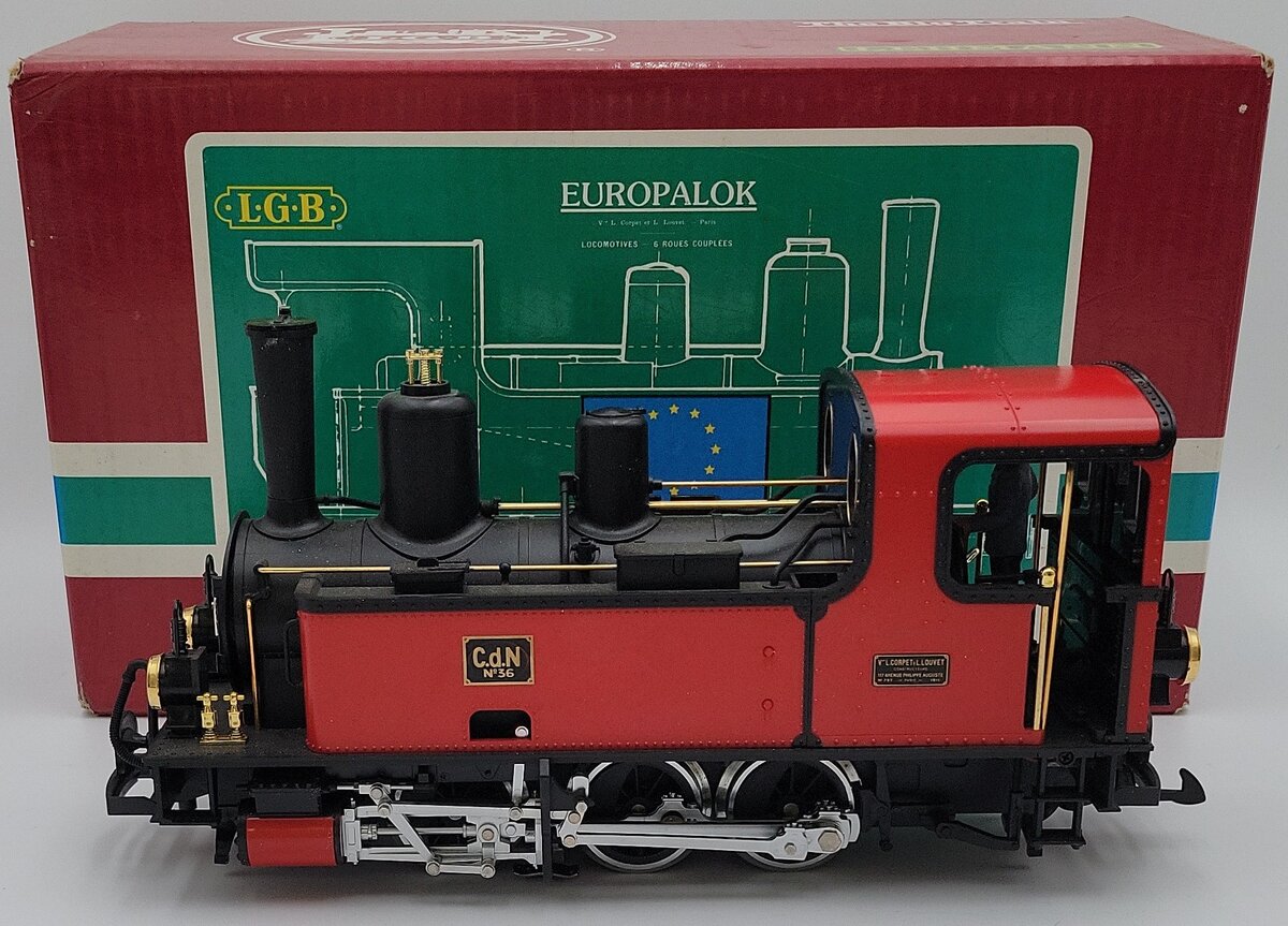 LGB 20790 G Scale Corpet-Louvet C.d.N. No. 36 Steam Locomotive EX/Box