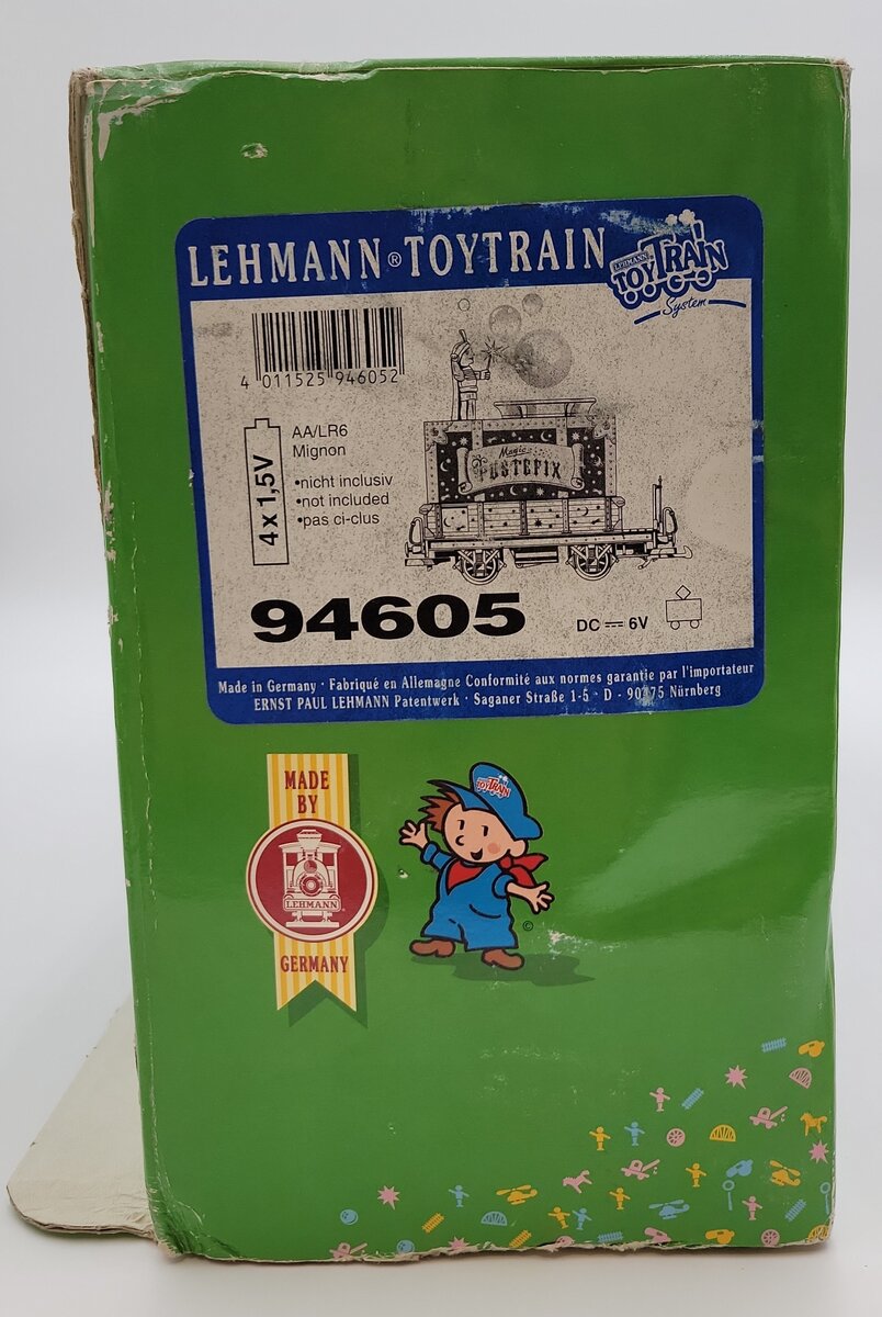 LGB 94605 Operating Pustefix Bubble Blowing Car EX/Box