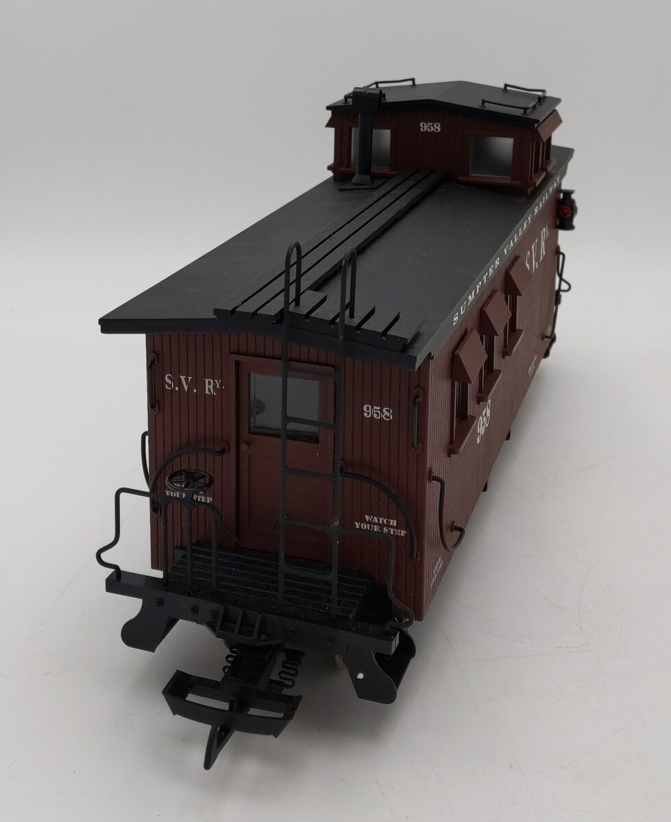 USA Trains R12021 G Scale Sumpter Valley Caboose #958 (Metal Wheels) LN/Box
