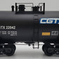 USA Trains R15214 G Canadian General Transport Beer Can Tank Car (Black)  EX/Box