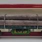 LGB 4066 G Scale N.W.L. Co. Flatcar w/ Log Load & Stakes #4066 (Metal Wheels) LN/Box
