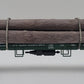 LGB 4066 G Scale N.W.L. Co. Flatcar w/ Log Load & Stakes #4066 (Metal Wheels) LN/Box